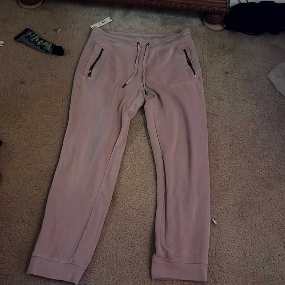 Beige/Skin Colored Track Pants